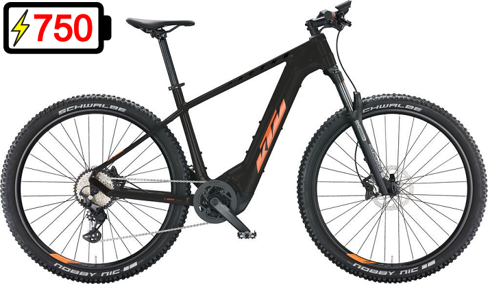 eMTB Front 29 - 750 Wh